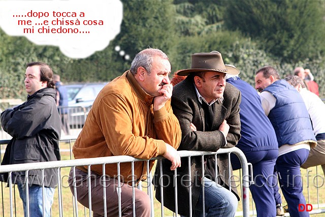 142.jpg - Foto d'Ambiente. Gli esami da allievi giudici. Egidio Boselli osserva e attende il suo turno