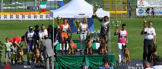 Premiazione Auslese femmine